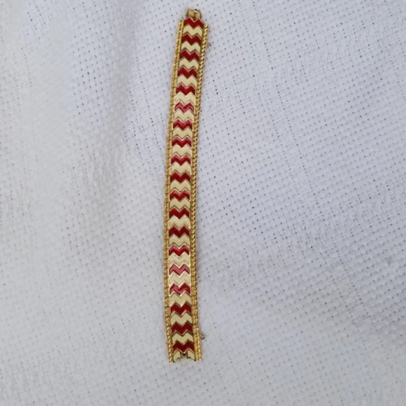 Vintage  Vendome enamel expansion bracelet‎ - Picture 2 of 8